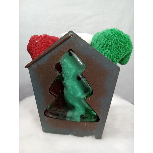 christmas tree candle holder With 3‎ Holiday Towels - Picture 6 of 7